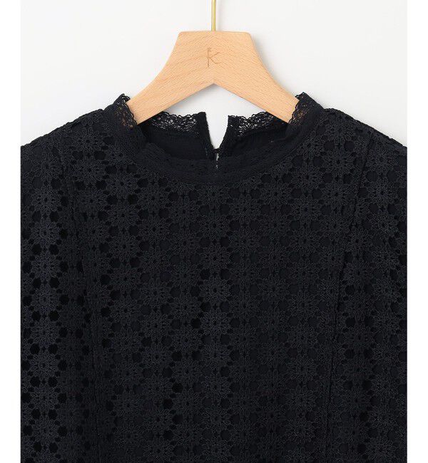 組曲「【WEB限定】フラワーレース 袖フレアトップス」|Tシャツ・カットソー|