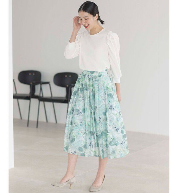 組曲「ライトアムンゼンジャージーバックリボン トップス」|Tシャツ・カットソー|