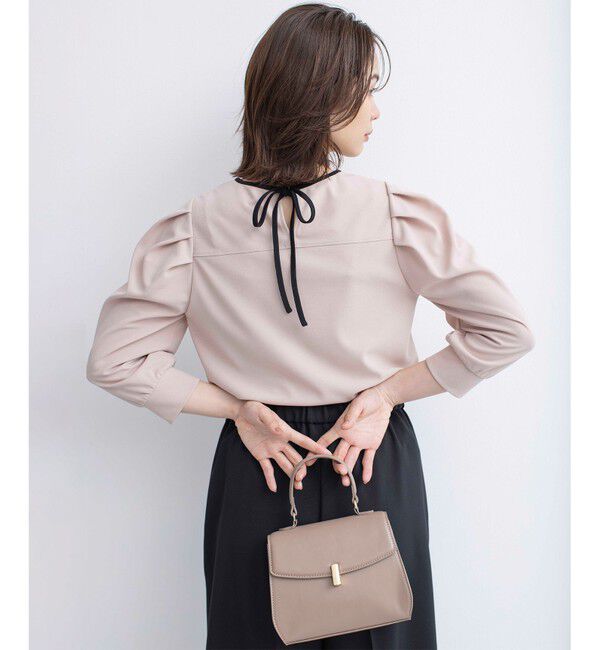 組曲「ライトアムンゼンジャージーバックリボン トップス」|Tシャツ・カットソー|