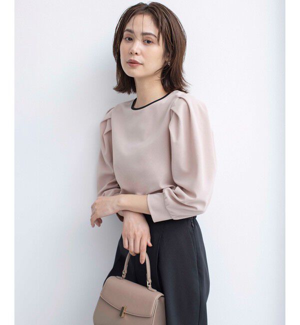 組曲「ライトアムンゼンジャージーバックリボン トップス」|Tシャツ・カットソー|