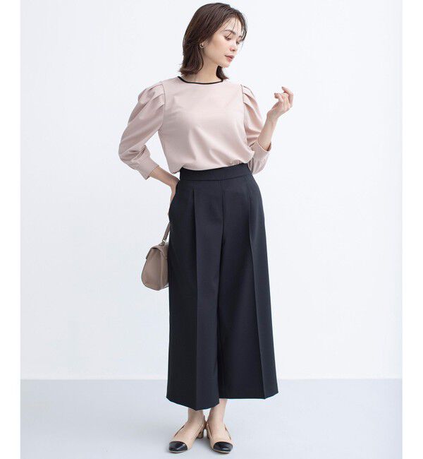 組曲「ライトアムンゼンジャージーバックリボン トップス」|Tシャツ・カットソー|