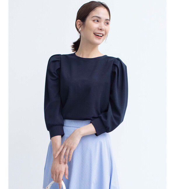 組曲「ライトアムンゼンジャージーバックリボン トップス」|Tシャツ・カットソー|