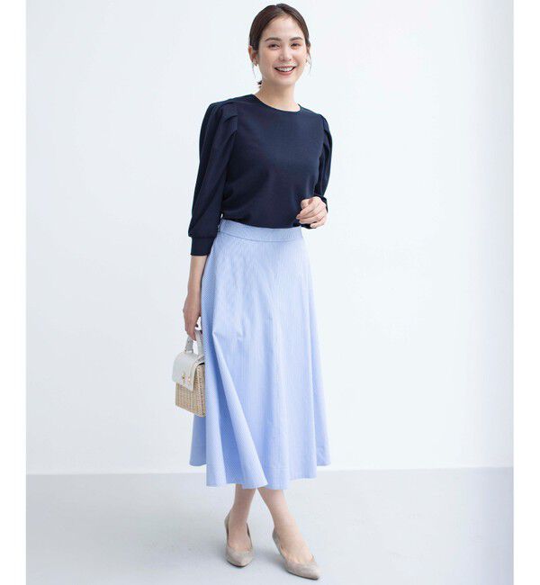 組曲「ライトアムンゼンジャージーバックリボン トップス」|Tシャツ・カットソー|