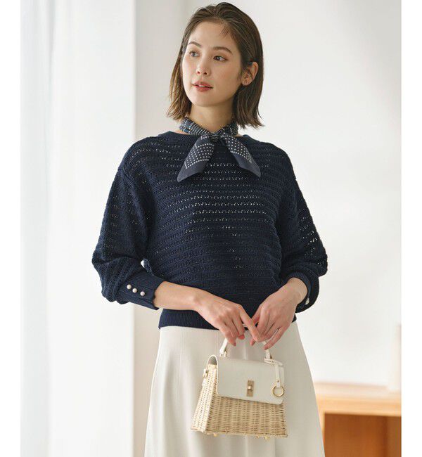 組曲「編地切替ドルマンプルオーバー ニット」|ニット・セーター|