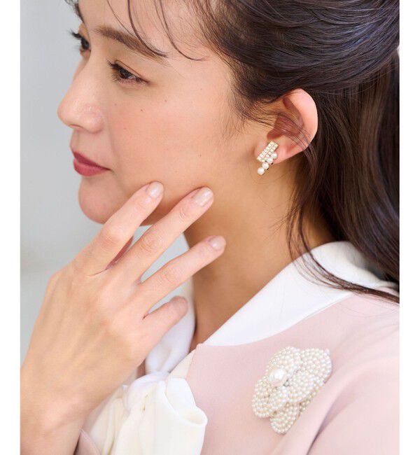 組曲「パールフラワーコサージュ」|ブローチ・コサージュ|