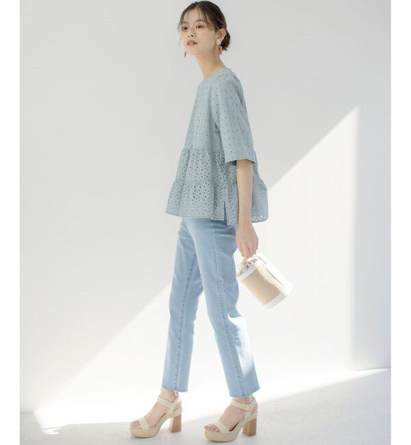 組曲「ミッドデニム パンツ」|デニム|