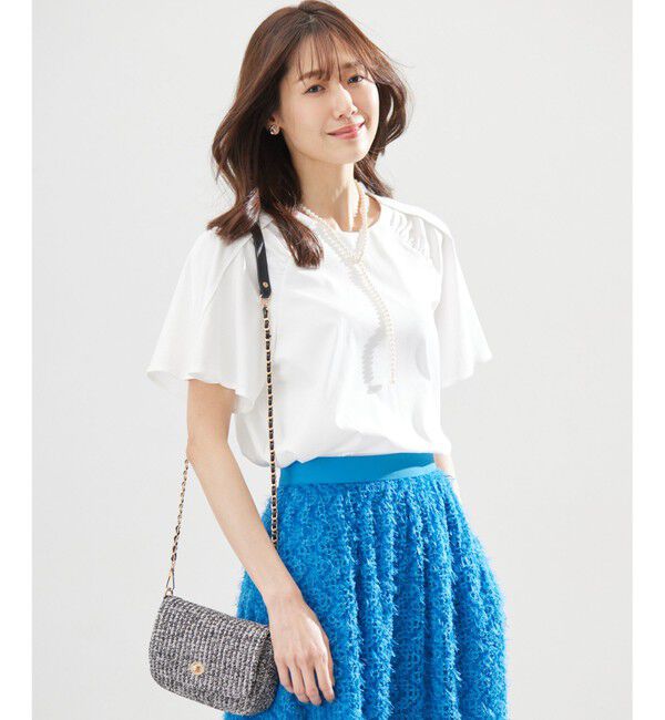 組曲「【WEB限定】スムースシルケット カットソー」|Tシャツ・カットソー|