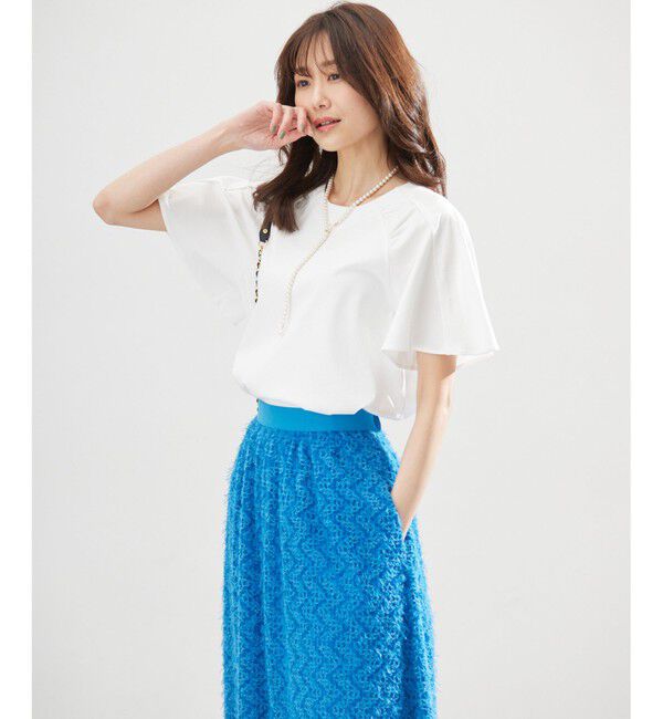 組曲「【WEB限定】スムースシルケット カットソー」|Tシャツ・カットソー|