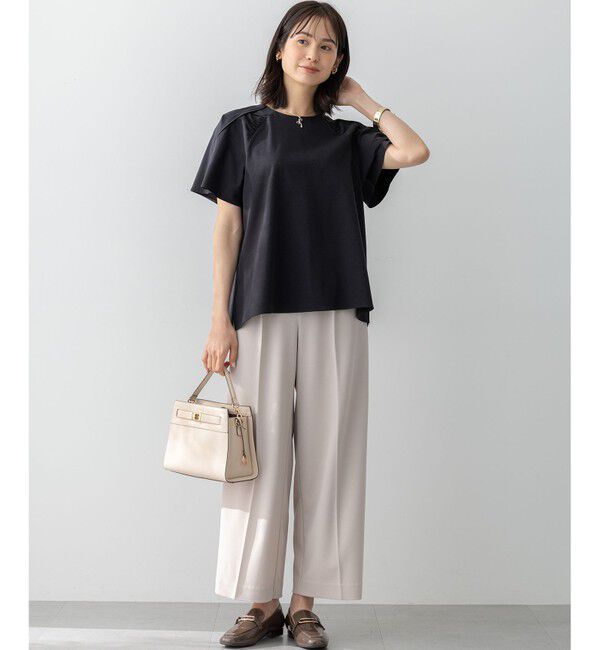 組曲「【WEB限定】スムースシルケット カットソー」|Tシャツ・カットソー|