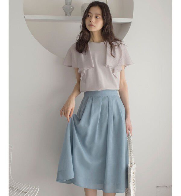 組曲「コットンポンチケープライク ブラウス」|Tシャツ・カットソー|