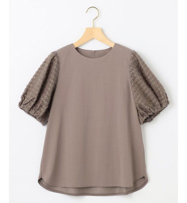 組曲「華感コンビネーションスリーブ カットソー」|Tシャツ・カットソー|