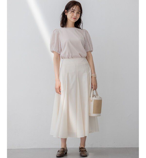 組曲「華感コンビネーションスリーブ カットソー」|Tシャツ・カットソー|