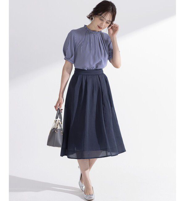 組曲「【WEB限定】シアーボイルタックフレア スカート」|スカート|