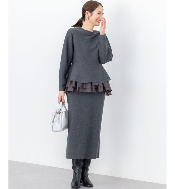 組曲「【WEB限定】スポンディッシュニットアップ」|スーツ|