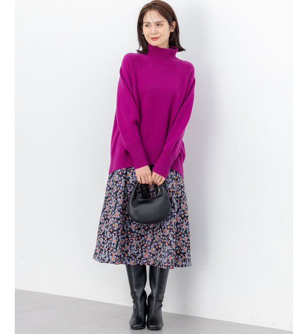 組曲「【加藤ローサさん着用】フラワージャカード スカート」|スカート|