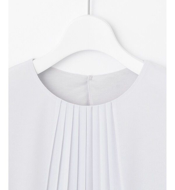 自由区「【新色追加・洗える】ロイヤルシフォン プルオーバーブラウス」|Tシャツ・カットソー|