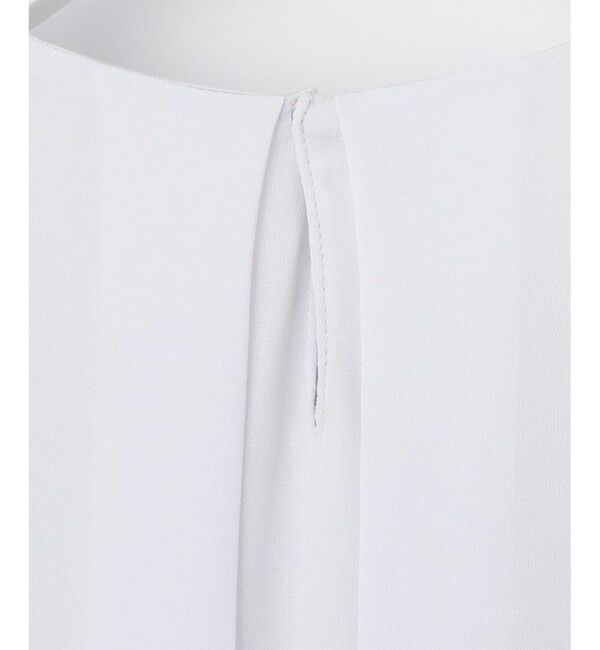 自由区「【新色追加・洗える】ロイヤルシフォン プルオーバーブラウス」|Tシャツ・カットソー|