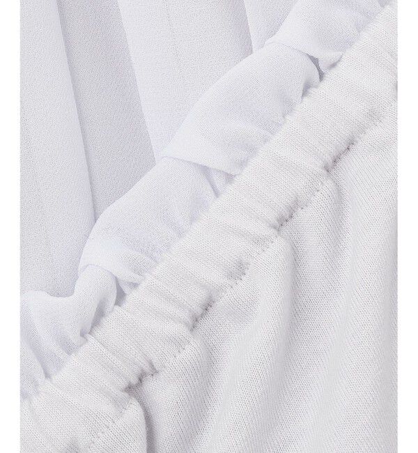 自由区「【新色追加・洗える】ロイヤルシフォン プルオーバーブラウス」|Tシャツ・カットソー|