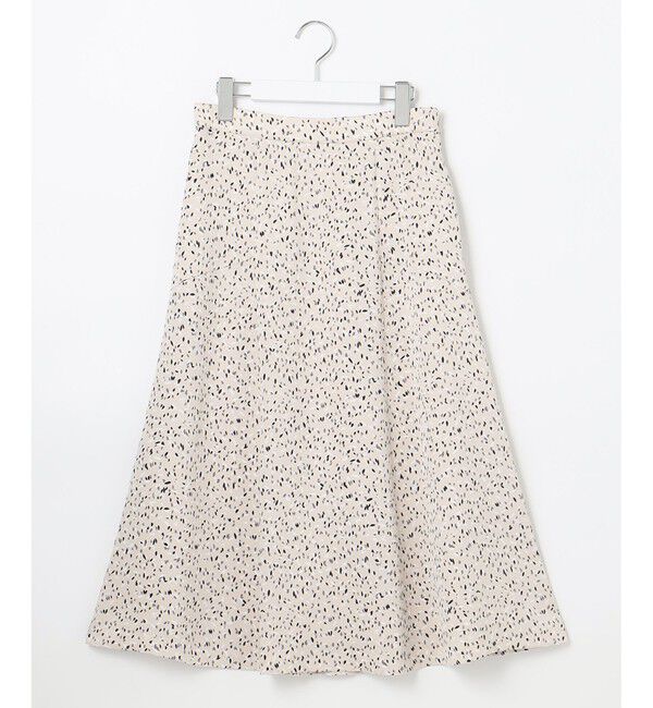 自由区「【洗える】スモールペタルプリント マーメイドスカート」|スカート|