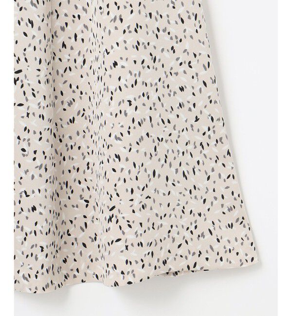 自由区「【洗える】スモールペタルプリント マーメイドスカート」|スカート|