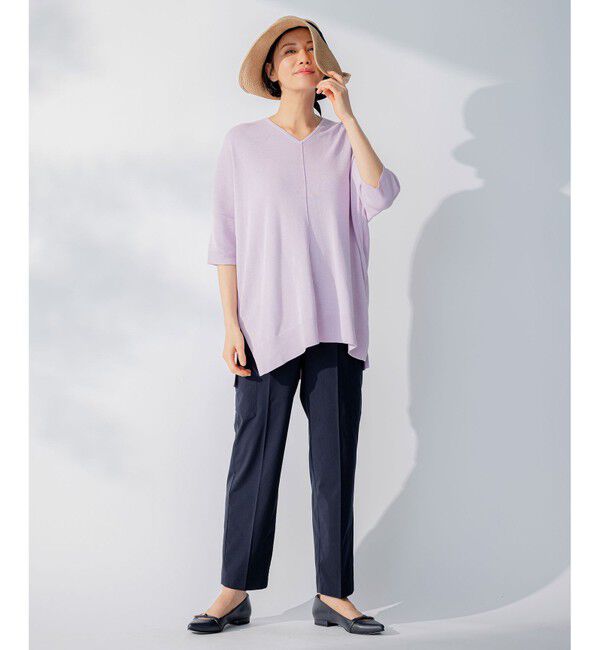 自由区「【洗える】撥水シルキーポプリン カーゴパンツ」|その他|