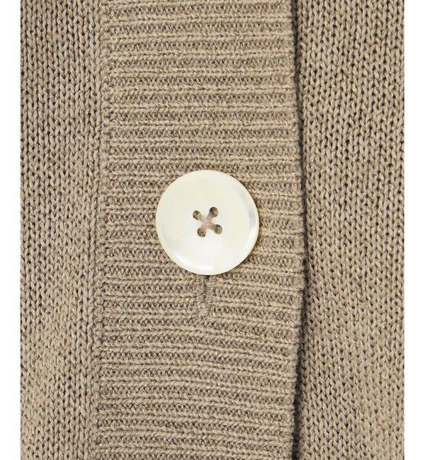 自由区「【XSサイズ～/洗える】ペーパーブレンド カーディガン」|カーディガン|