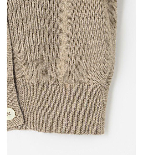 自由区「【XSサイズ～/洗える】ペーパーブレンド カーディガン」|カーディガン|