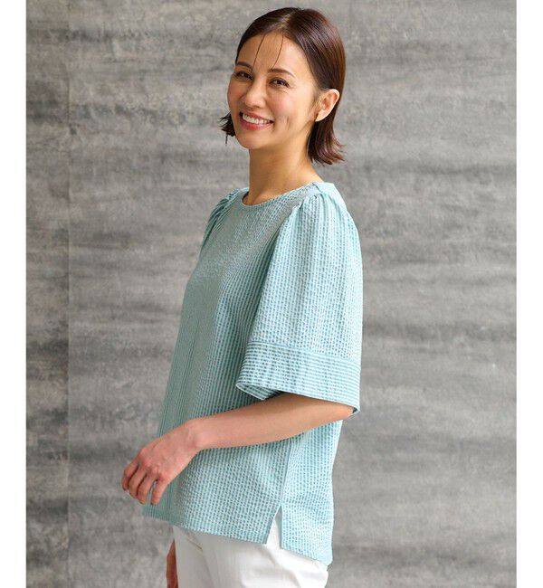 自由区「【WEB限定・洗える・XSサイズあり】シャドウサッカー カットソー」|Tシャツ・カットソー|ﾗｲﾄｸﾞﾘ