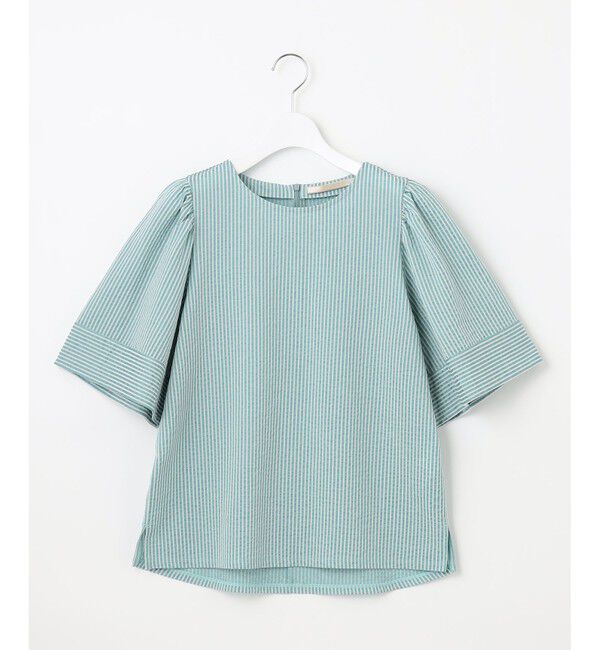 自由区「【WEB限定・洗える・XSサイズあり】シャドウサッカー カットソー」|Tシャツ・カットソー|