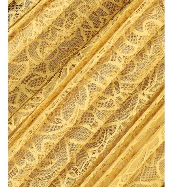 自由区「【セットアップ対応・ウエストゴム・洗える】ラッセルレース  スカート」|スカート|