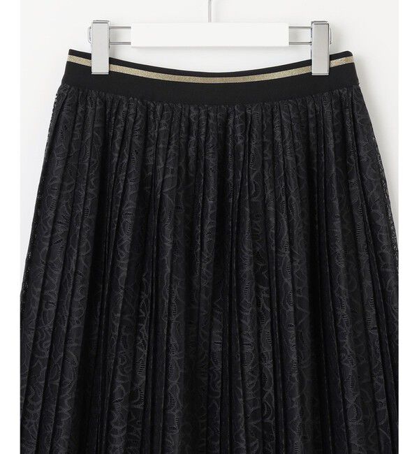 自由区「【セットアップ対応・ウエストゴム・洗える】ラッセルレース  スカート」|スカート|