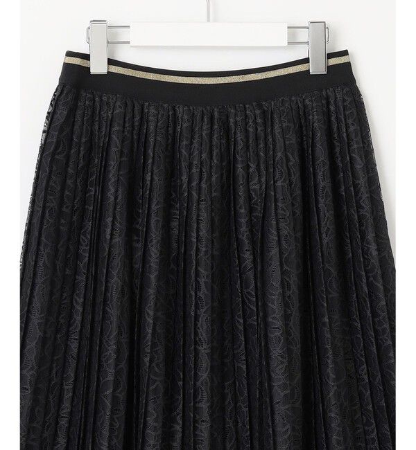 自由区「【セットアップ対応・ウエストゴム・洗える】ラッセルレース  スカート」|スカート|