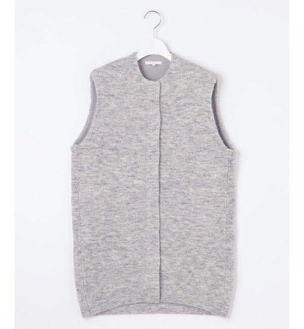 自由区「【WEB限定カラーあり】モヘアニット ジレ」|ベスト・ジレ|