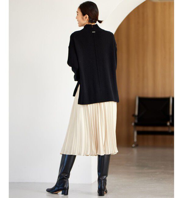 自由区「【WEB限定・洗える】ロイヤルサテンプリーツ スカート」|スカート|