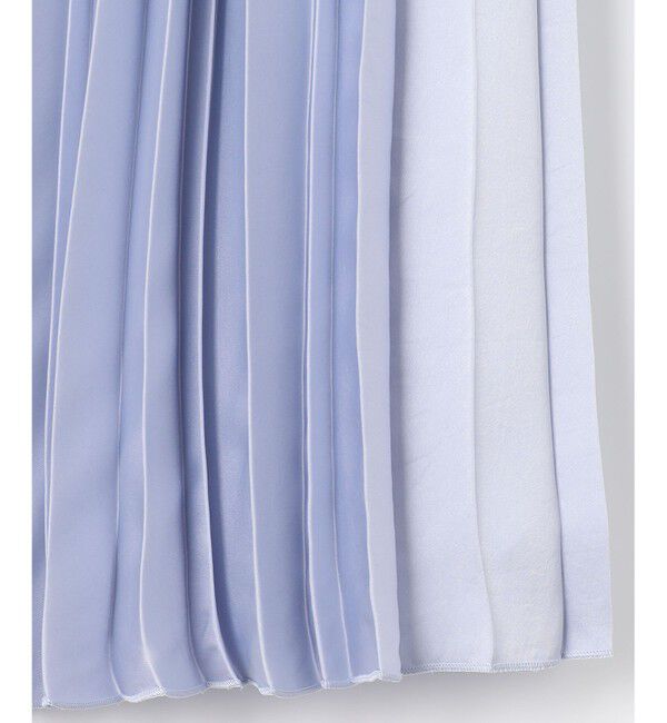 自由区「【WEB限定・洗える】ロイヤルサテンプリーツ スカート」|スカート|