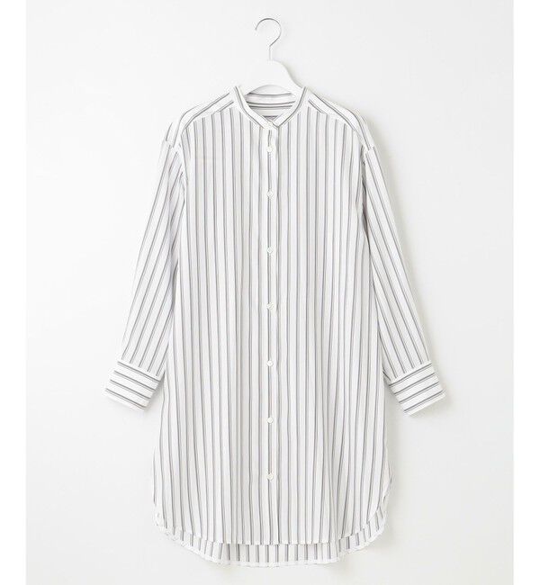 自由区「【洗える】SOMELOSテンセルチュニック シャツ」|シャツ・ブラウス|