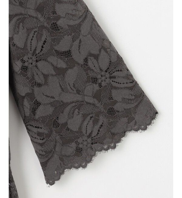 自由区「【洗える】フルールコードレース ワンピース」|ワンピース|