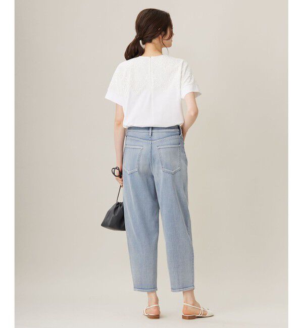 自由区「【洗える】レース Tシャツ」|Tシャツ・カットソー|