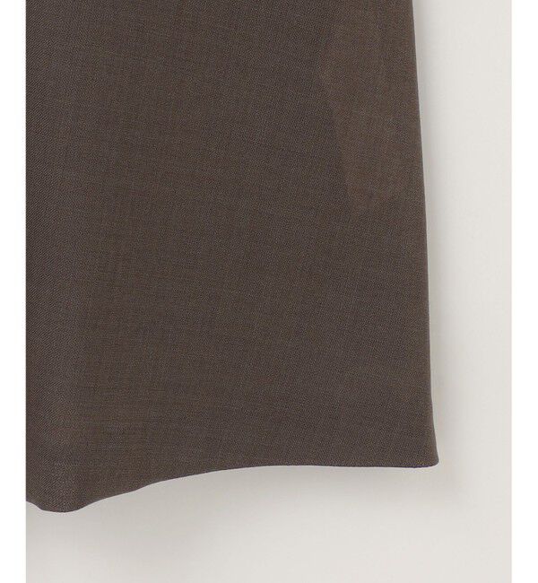 自由区「【洗える】トロピカルストレッチシャツ ドレス」|ワンピース|