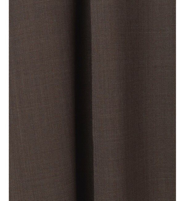 自由区「【洗える】トロピカルストレッチシャツ ドレス」|ワンピース|