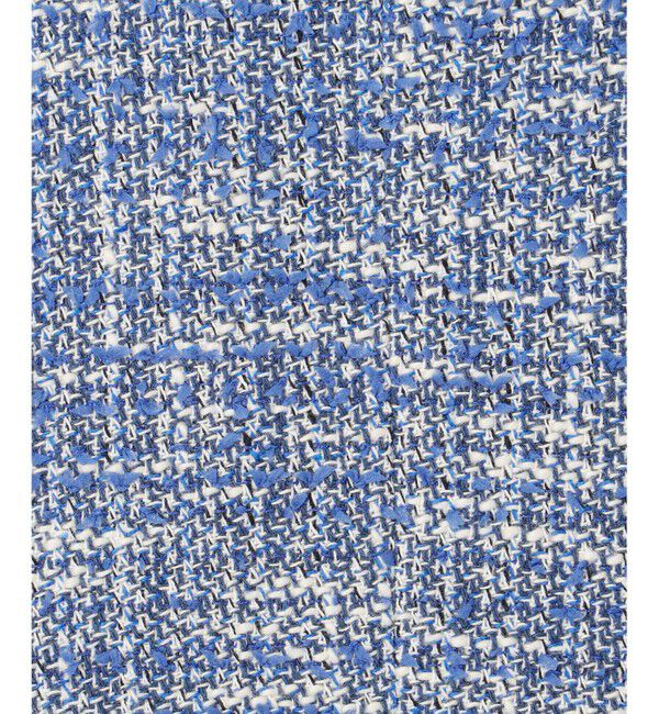 自由区「GIOLICAファンシーツイード ジャケット」|ノーカラージャケット|