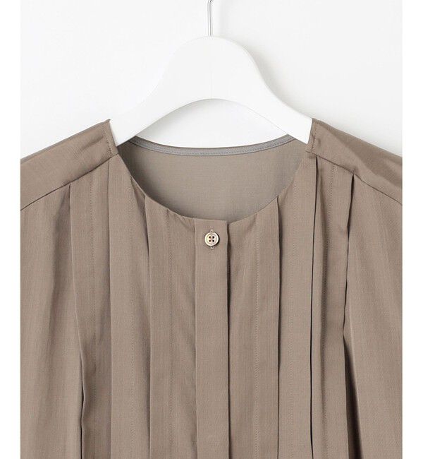 自由区「【洗える】シルキータック ワンピース」|ワンピース|