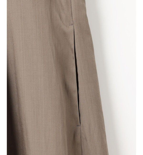 自由区「【洗える】シルキータック ワンピース」|ワンピース|