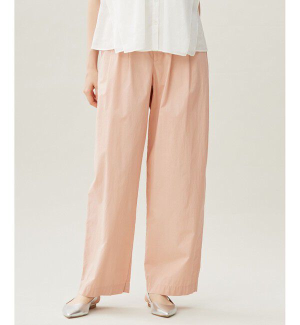 自由区「【カタログ掲載・洗える】オルダージュタイプライター パンツ」|その他|ローズ