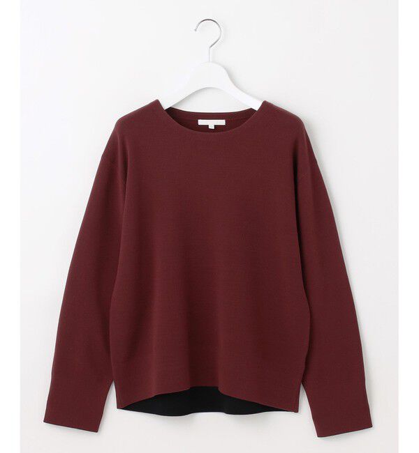 自由区「【カタログ掲載】レーヨンストレッチベーシックシルエット ニット」|ニット・セーター|