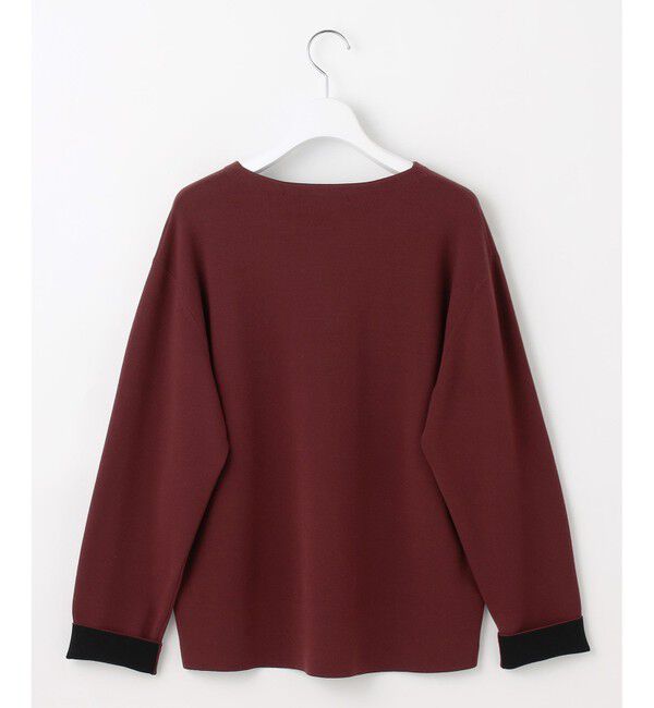 自由区「【カタログ掲載】レーヨンストレッチベーシックシルエット ニット」|ニット・セーター|