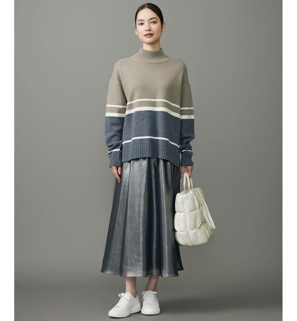 自由区「【カタログ掲載】シャイニーギャザー スカート」|スカート|