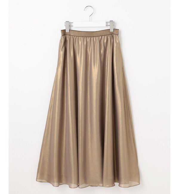 自由区「【カタログ掲載】シャイニーギャザー スカート」|スカート|
