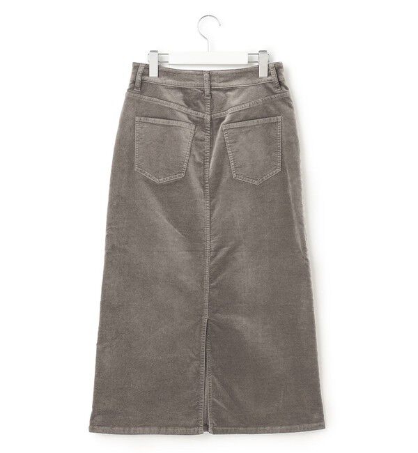 23区「【洗える】23区DENIM ベルベットストレッチ Aライン スカート」|スカート|