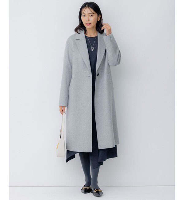 23区「【滝沢眞規子さん着用】ウールカシミヤビーバー チェスター コート」|チェスターコート|